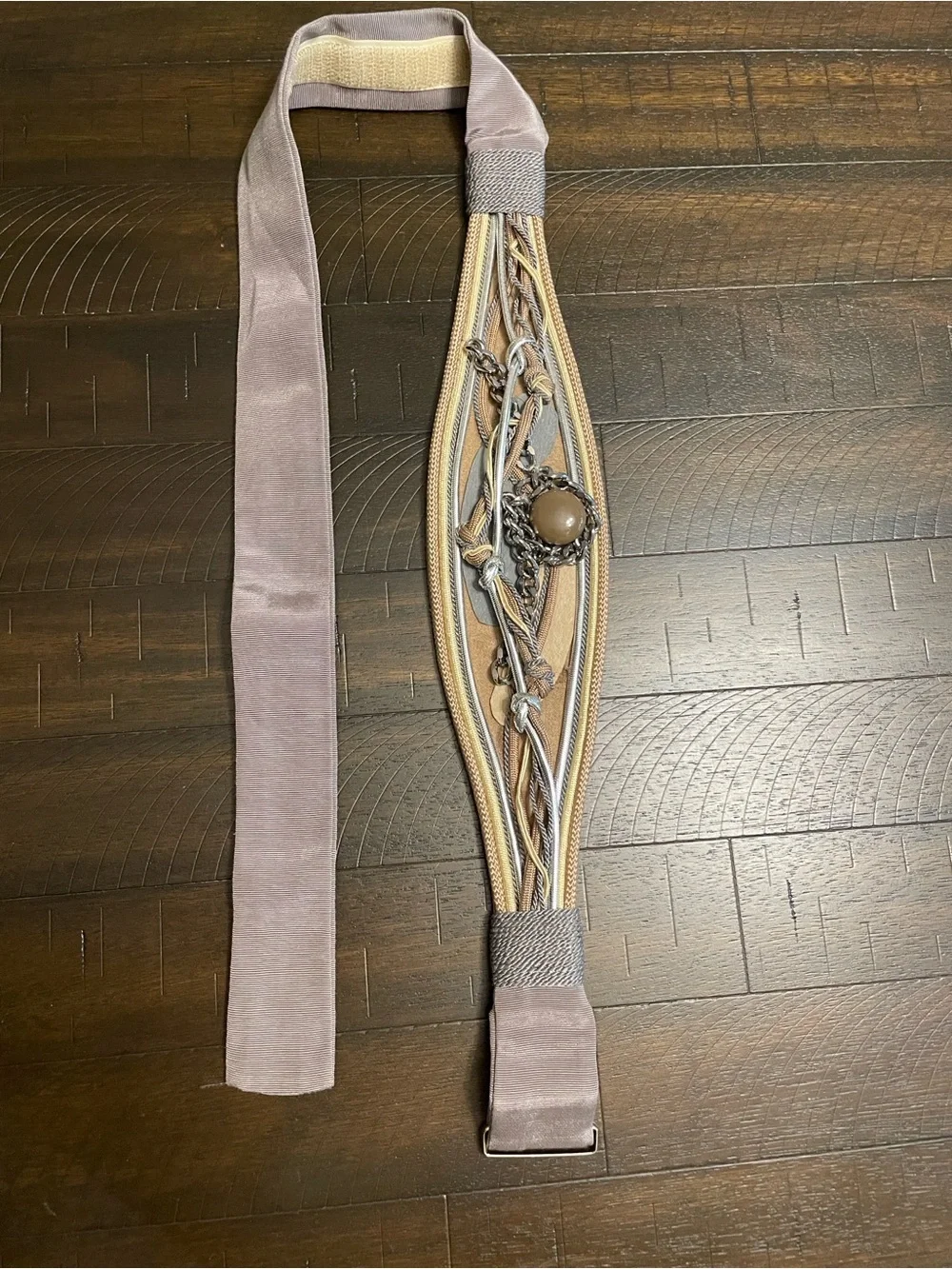Carolyn Tanner Designs Vintage Stretch Waist Belt Boho Statement Belt Adjustable